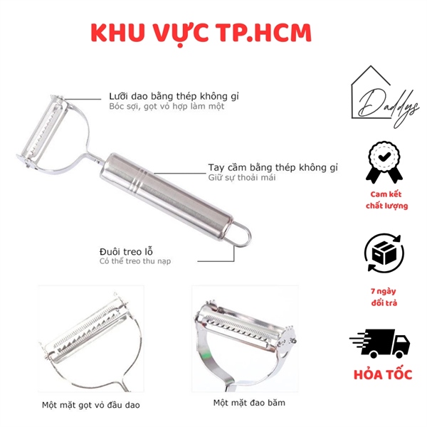 Dụng Cụ Mài Dao 3 Rãnh Inox Loại Lớn Cao Cấp Siêu Bén, Bền Bỉ - Dụng Cụ Mài Dao Kéo Cầm Tay - Giá Sỉ